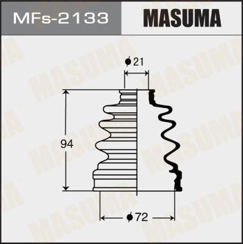 MASUMA MFs-2133 - Маншон, полуоска vvparts.bg