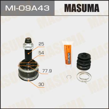 MASUMA MI-09A43 - Каре комплект, полуоска vvparts.bg