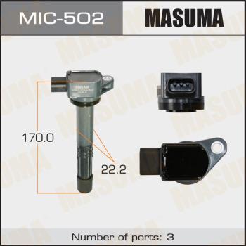 MASUMA MIC502 - Запалителна бобина vvparts.bg