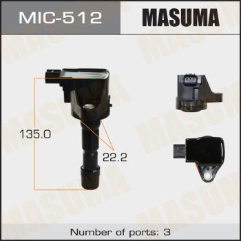 MASUMA MIC-512 - Запалителна бобина vvparts.bg