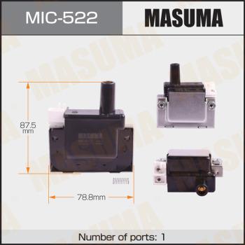 MASUMA MIC-522 - Запалителна бобина vvparts.bg