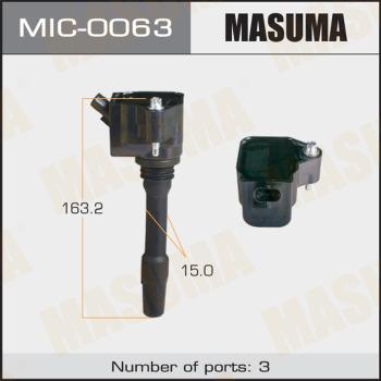 MASUMA MIC-0063 - Запалителна бобина vvparts.bg