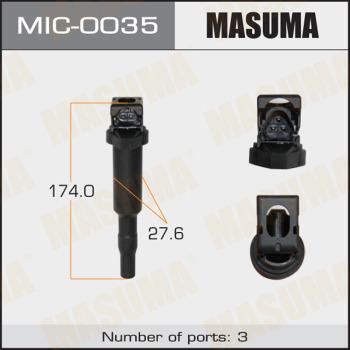 MASUMA MIC-0035 - Запалителна бобина vvparts.bg