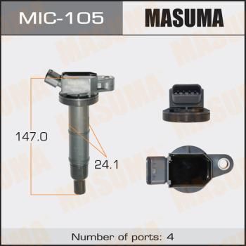 MASUMA MIC-105 - Запалителна бобина vvparts.bg