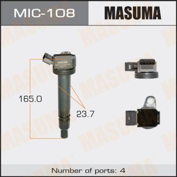 MASUMA MIC-108 - Запалителна бобина vvparts.bg