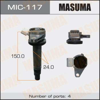 MASUMA MIC-117 - Запалителна бобина vvparts.bg