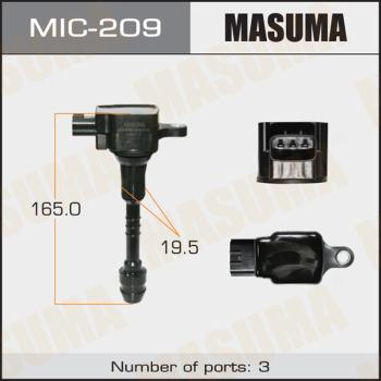 MASUMA MIC-209 - Запалителна бобина vvparts.bg