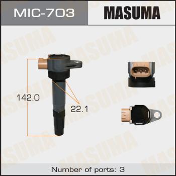 MASUMA MIC703 - Запалителна бобина vvparts.bg