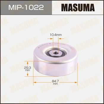 MASUMA MIP-1022 - Паразитна / водеща ролка, пистов ремък vvparts.bg