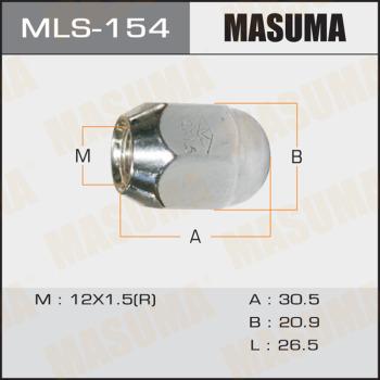 MASUMA MLS-154 - Гайка на колелото vvparts.bg