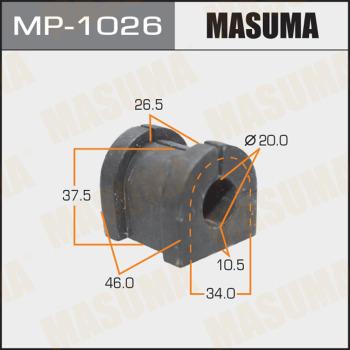MASUMA MP-1026 - Лагерна втулка, стабилизатор vvparts.bg