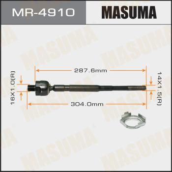 MASUMA MR-4910 - Аксиален шарнирен накрайник, напречна кормилна щанга vvparts.bg