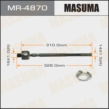 MASUMA MR-4870 - Аксиален шарнирен накрайник, напречна кормилна щанга vvparts.bg