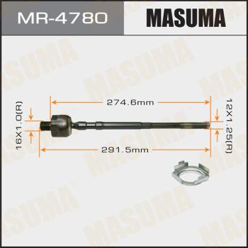 MASUMA MR-4780 - Аксиален шарнирен накрайник, напречна кормилна щанга vvparts.bg