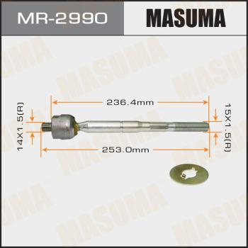 MASUMA MR-2990 - Аксиален шарнирен накрайник, напречна кормилна щанга vvparts.bg