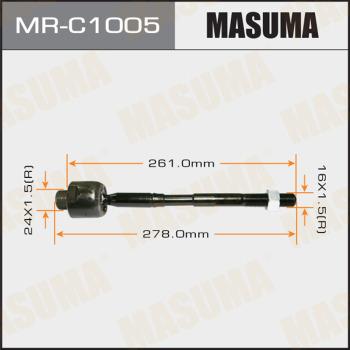 MASUMA MR-C1005 - Аксиален шарнирен накрайник, напречна кормилна щанга vvparts.bg