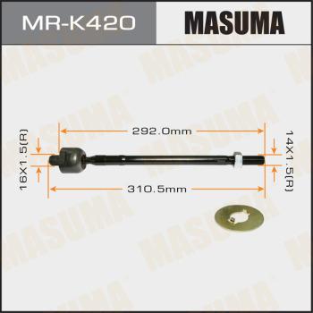 MASUMA MR-K420 - Аксиален шарнирен накрайник, напречна кормилна щанга vvparts.bg