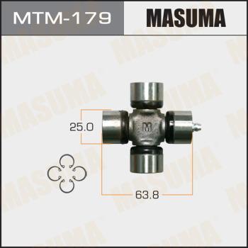 MASUMA MTM-179 - Шарнирно съединение, карданен вал vvparts.bg