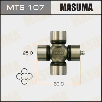 MASUMA MTS-107 - Шарнирно съединение, карданен вал vvparts.bg