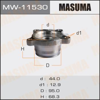 MASUMA MW-11530 - Главина на колелото vvparts.bg