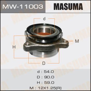 MASUMA MW-11003 - Колесен лагер vvparts.bg