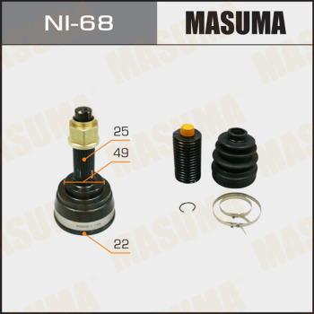 MASUMA NI-68 - Каре комплект, полуоска vvparts.bg