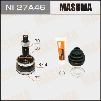 MASUMA NI-27A46 - Каре комплект, полуоска vvparts.bg