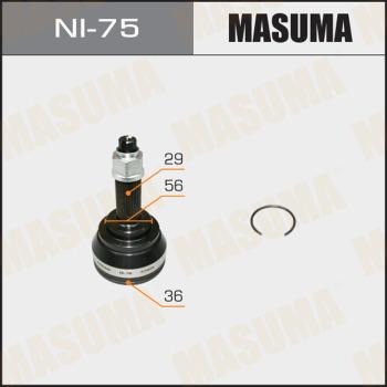 MASUMA NI-75 - Каре комплект, полуоска vvparts.bg