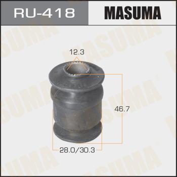 MASUMA RU-418 - Лагерна втулка, напречен носач vvparts.bg