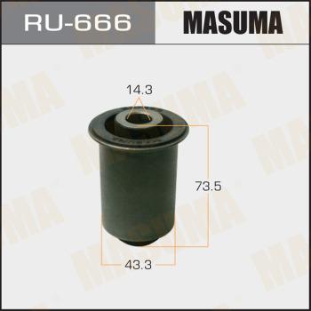MASUMA RU-666 - Тампон, носач vvparts.bg