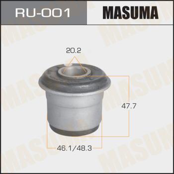 MASUMA RU-001 - Тампон, носач vvparts.bg