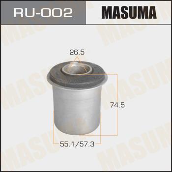 MASUMA RU-002 - Тампон, носач vvparts.bg