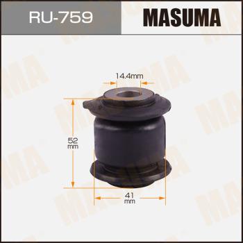 MASUMA RU-759 - Лагерна втулка, напречен носач vvparts.bg