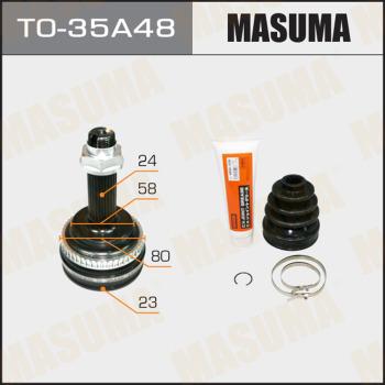 MASUMA TO-35A48 - Каре комплект, полуоска vvparts.bg