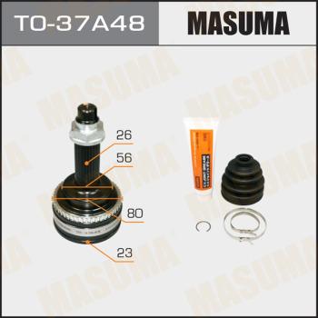 MASUMA TO-37A48 - Каре комплект, полуоска vvparts.bg