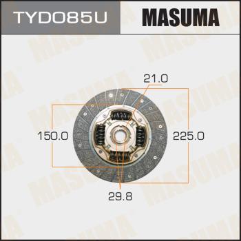 MASUMA TYD085U - Диск на съединителя vvparts.bg