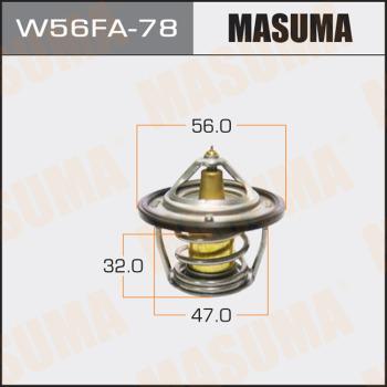 MASUMA W56FA-78 - Термостат, охладителна течност vvparts.bg