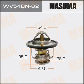 MASUMA WV54BN82 - Термостат, охладителна течност vvparts.bg
