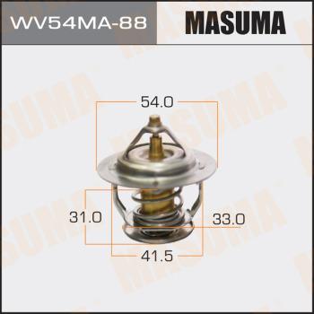 MASUMA WV54MA-88 - Термостат, охладителна течност vvparts.bg