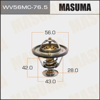 MASUMA WV56MC-76.5 - Термостат, охладителна течност vvparts.bg