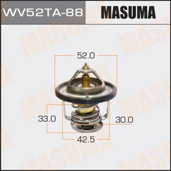 MASUMA WV52TA-88 - Термостат, охладителна течност vvparts.bg