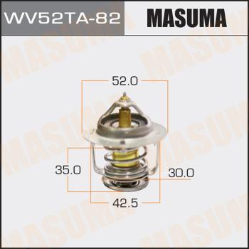 MASUMA WV52TA82 - Термостат, охладителна течност vvparts.bg