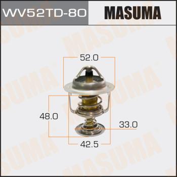 MASUMA WV52TD-80 - Термостат, охладителна течност vvparts.bg