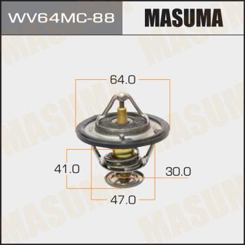 MASUMA WV64MC-88 - Термостат, охладителна течност vvparts.bg