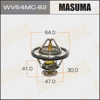 MASUMA WV64MC82 - Термостат, охладителна течност vvparts.bg