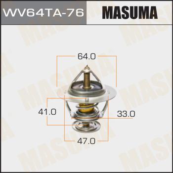 MASUMA WV64TA-76 - Термостат, охладителна течност vvparts.bg