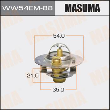 MASUMA WW54EM-88 - Термостат, охладителна течност vvparts.bg