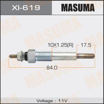 MASUMA XI619 - Подгревна свещ vvparts.bg