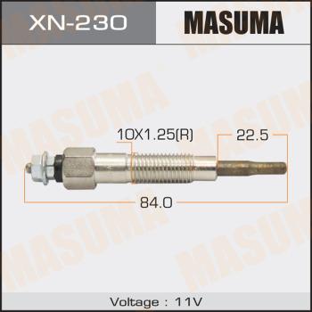 MASUMA XN-230 - Подгревна свещ vvparts.bg