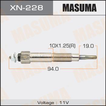 MASUMA XN-228 - Подгревна свещ vvparts.bg